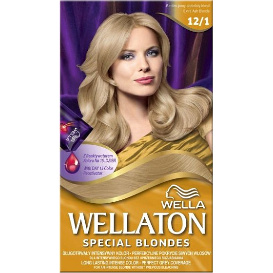 Wella Wellaton krémová farba na vlasy 12/1 Svetle popolavá blond