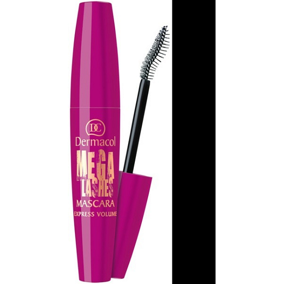Dermacol Mega Lashes Express Volume riasenka čierna 12,5 ml