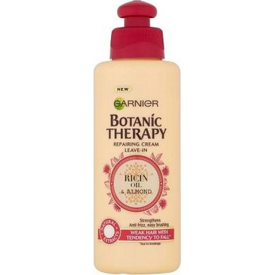 Garnier Botanic Therapy Ricinus Oil & Almond krém pre slabé vlasy s tendenciou vypadávať 200 ml