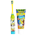 SpongeBob Elektrická zubná kefka mäkká + Bubble gum zubná pasta 75 ml pre deti
