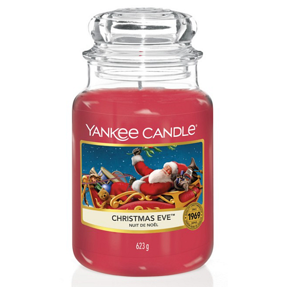 Yankee Candle Christmas Eve - Štedrý večer vonná sviečka Classic veľká sklo 625 g Christmas 2020