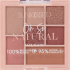 Sunkissed Oh So Natural Face Palette paleta očných tieňov 4 x 0,9 g + rozjasňovač 1,3 g + rúž 1,3 g + bronzer 1,7 g