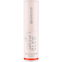 Essence lesklá rtěnka satin GLOW 07 Coral It A Day, 3,5 g