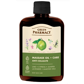 Green Pharmacy Masážny olej proti celulitíde 200 ml
