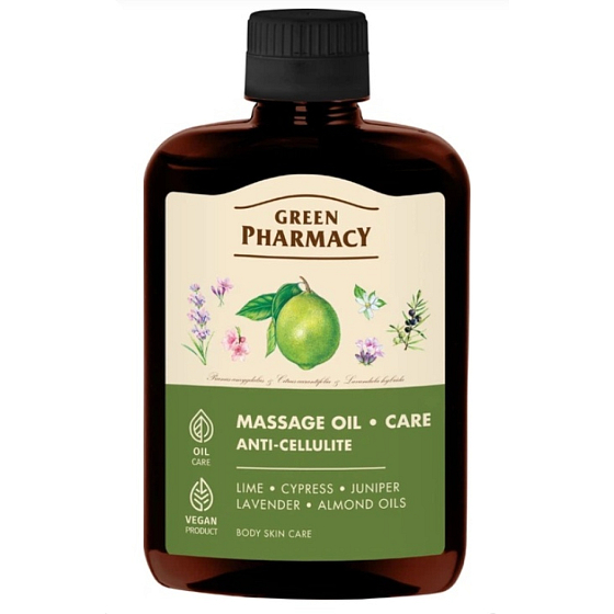 Green Pharmacy Masážny olej proti celulitíde 200 ml