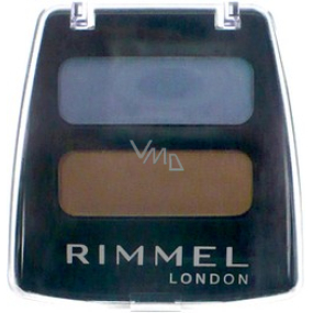 Rimmel London Colour Rush Duo Eye Shadow očné tiene 650 Embrace 3,5 g