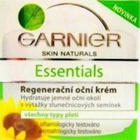 Garnier Skin Naturals Essentials regeneračný očný krém pre všetky typy pleti 15 ml