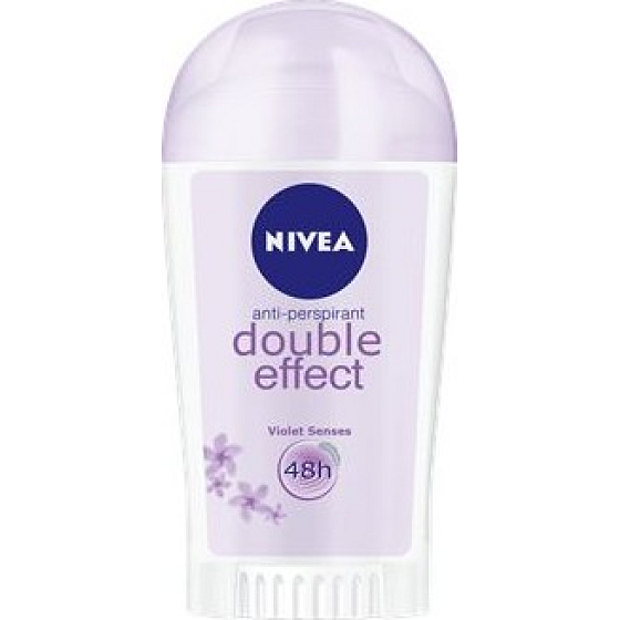 Nivea Double Effect Violet Senses antiperspirant dezodorant stick pre ženy 40 ml
