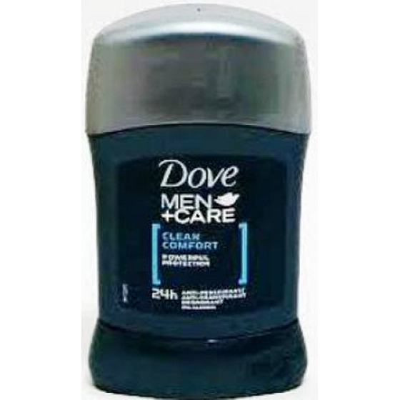 Dove Men + Care Clean Comfort antiperspirant deodorant stick pre mužov 50 ml