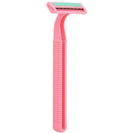Super-Max Long Handle Lady jednorazový 2-čepeľový holiaci strojček 1 kus