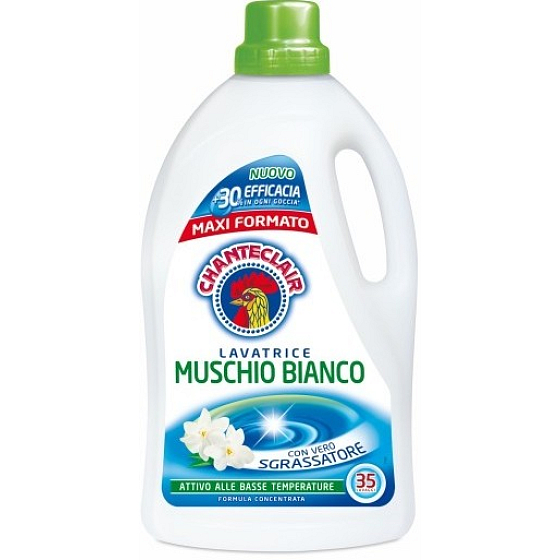 Chante Clair Lavatrice Muschio Bianco Bílý Mošus tekutý prací prostriedok 35 dávok 1750 ml