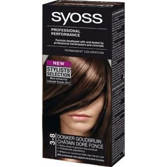 Syoss Professional farba na vlasy 3 - 8 sladká bruneta