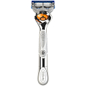 Gillette Fusion ProGlide Flexball Power Silver holiaci strojček + náhradné hlavice 1 kus + batérie 1 kus, pre mužov