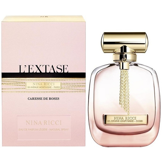 Nina Ricci L Extase Caresse de Roses Eau de Parfum Legere toaletná voda pre ženy 80 ml