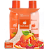 Idc Institute Fruit & Care Peach, Grapefruit & Berries sprchový gél 180 ml + telové mlieko 180 ml, kozmetická sada
