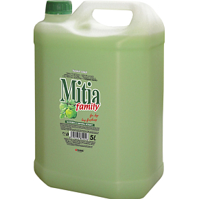 Mitia Family Green Apple tekuté mydlo, 5 l