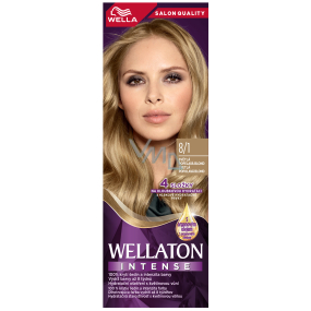 Wella Wellaton Intense Color Cream krémová farba na vlasy 8/1 svetlo popolavá blond