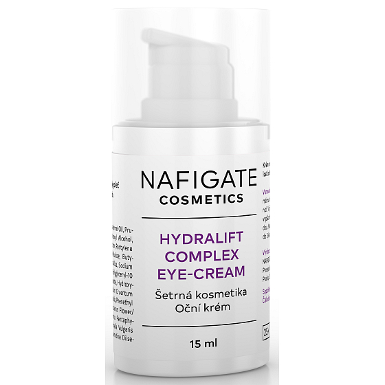 Nafigate Cosmetics HydraLift Complex očný krém redukuje nedokonalosti očného okolia 15 ml