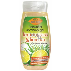 Bion Cosmetics Lemongrass & Limetka relaxačný sprchový gél pre všetky typy pokožky 250 ml