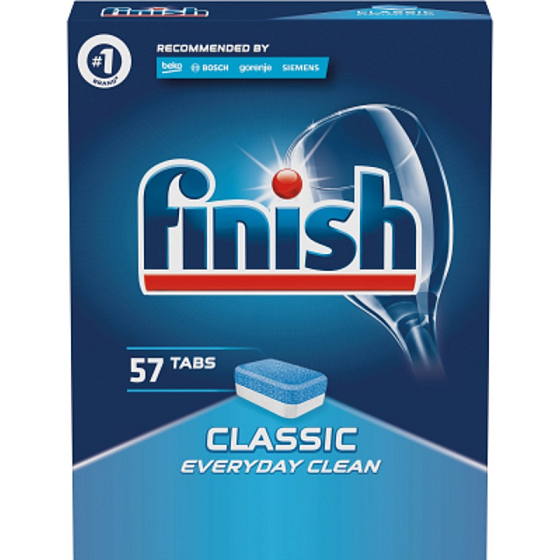 Finish Classic tablety do umývačky riadu 57 kusov, 912 g