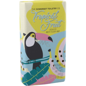 Somerset Toiletry Tropické ovocie šumivé kocky do kúpeľa 200 g