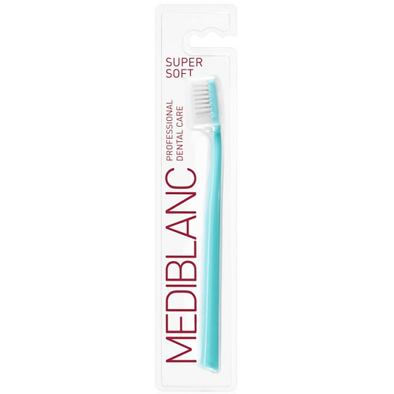 Mediblanc Super Soft zubná kefka 4210 vlákna ultra soft 1 kus rôzne farby