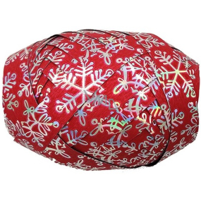 Nekupto Luxury Christmas Club Červená dekorácia 1 cm x 10 m