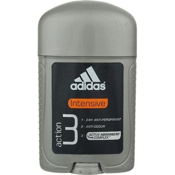 Adidas Action 3 Intensive antiperspirant dezodorant stick pre mužov 53 ml