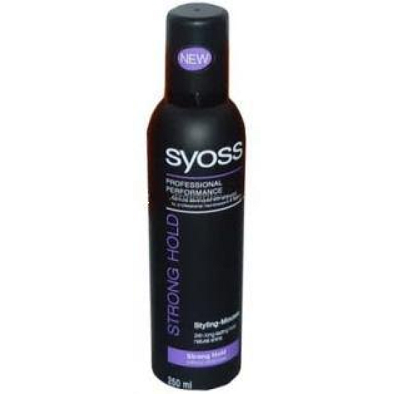 Syoss Strong Hold silná fixácia a flexibilné kontrola penové tužidlo 250 ml