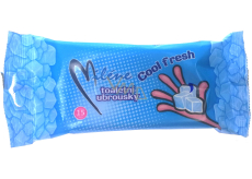 Miléne Cool Fresh toaletné vlhčené obrúsky 15 kusov