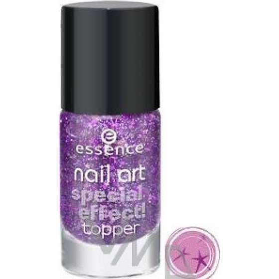 Essence Nail Art Special Effect lak s magnetickým efektom 01 Its Purplici 8 ml