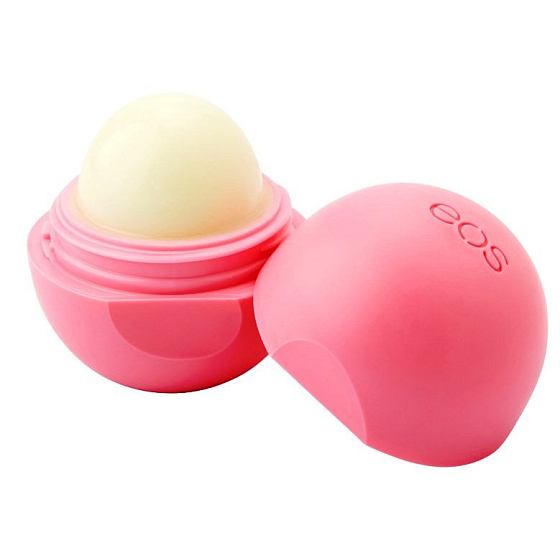 Eos Strawberry Sorbet, Jahodová zmrzlina balzam na pery 7 g