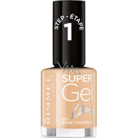 Rimmel London Super Gél by Kate lak na nechty 011 Bare Yourself 12 ml
