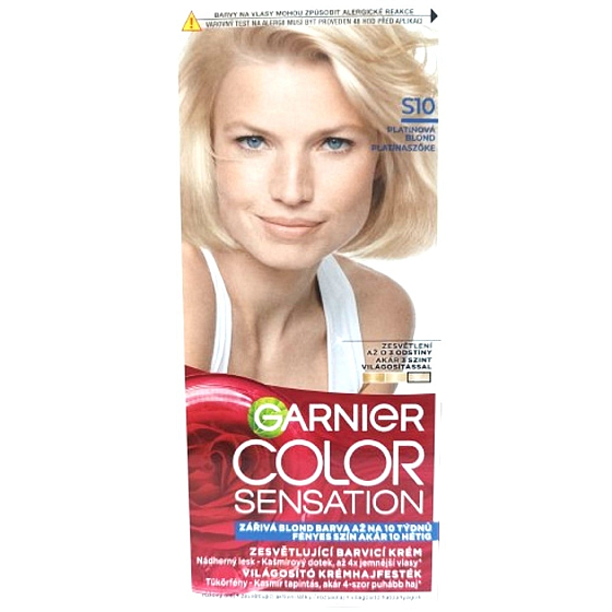 Garnier Color Sensation farba na vlasy S10 Platinová blond