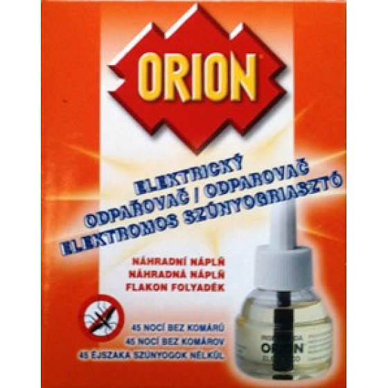 Orion náhradná náplň do elektrického odpudzovače proti komárom