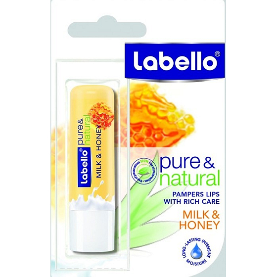 Labello Milk & Honey balzam na pery 4,8 g