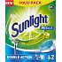 Sunlight All in 1 Lemon tablety do umývačky riadu 62 kusov