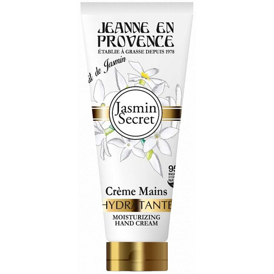Jeanne en Provence Jasmin Secret - Tajomstvo Jasmínu hydratačný vyživujúci krém na ruky 75 ml