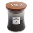 WoodWick Trilogy Cozy Cabin - Útulná chata vonná sviečka s dreveným knôtom a viečkom sklo stredná 275 g