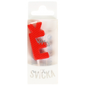 Albi Tortová sviečka single - Písmeno Ě, 2,5 cm