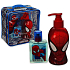 Marvel Spiderman toaletná voda pre deti 50 ml + sprchový gél dávkovač 250 ml, darčeková sada