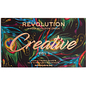 Makeup Revolution Creative Vol 1 paletka 24 očných tieňov 12 g