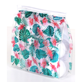 Albi Originál Cestovná sada fľaštičiek 3 x 80 ml + 2 nádobky + Ibištek puzdro - 15 cm x 15 cm x 4,5 cm