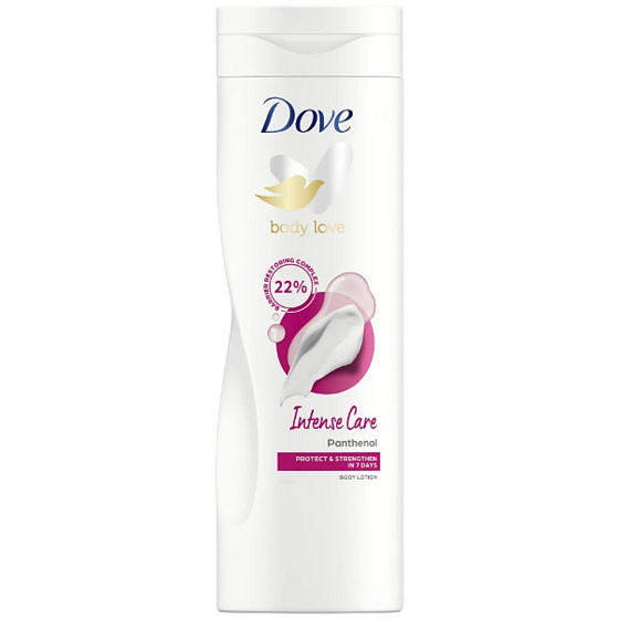 Dove Body Love Intense Care telové mlieko na veľmi suchú pokožku 400 ml