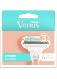 Gillette Venus Smooth Sensitive Náhradné hlavice 4 kusy pre ženy