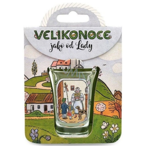 Nekupto Glass shot glass Lada Easter - koledníci 40 ml