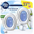 Ambi Pur Bathroom Cotton Flower osviežovač vzduchu do kúpeľne 2 x 7,5 ml, duopack