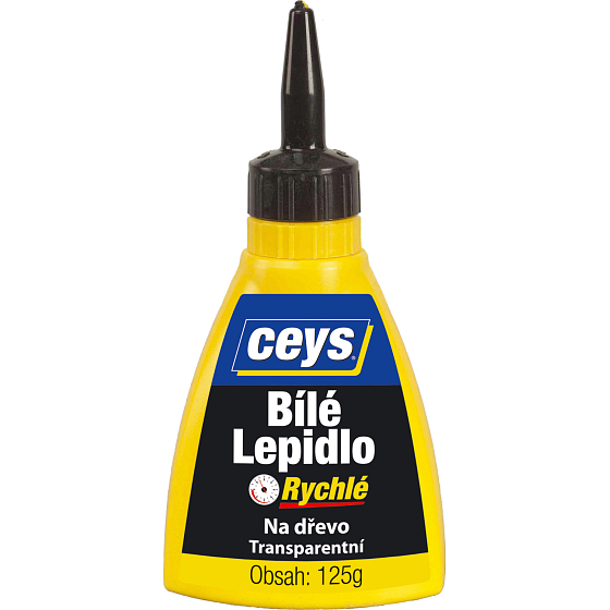 Ceys rýchle biele lepidlo na drevo pre ručné práce, 125 g