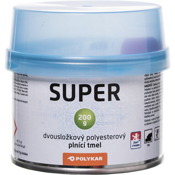 Polykar Super dvojzložkový polyesterový vyplňovací tmel, 200 g