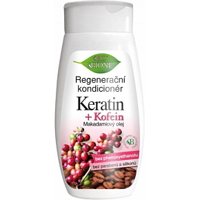 BIO BIONE KERATIN + KOFEIN Regeneračný kondicionér 260 ml